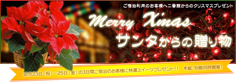 Merry X'mas サンタからの贈り物